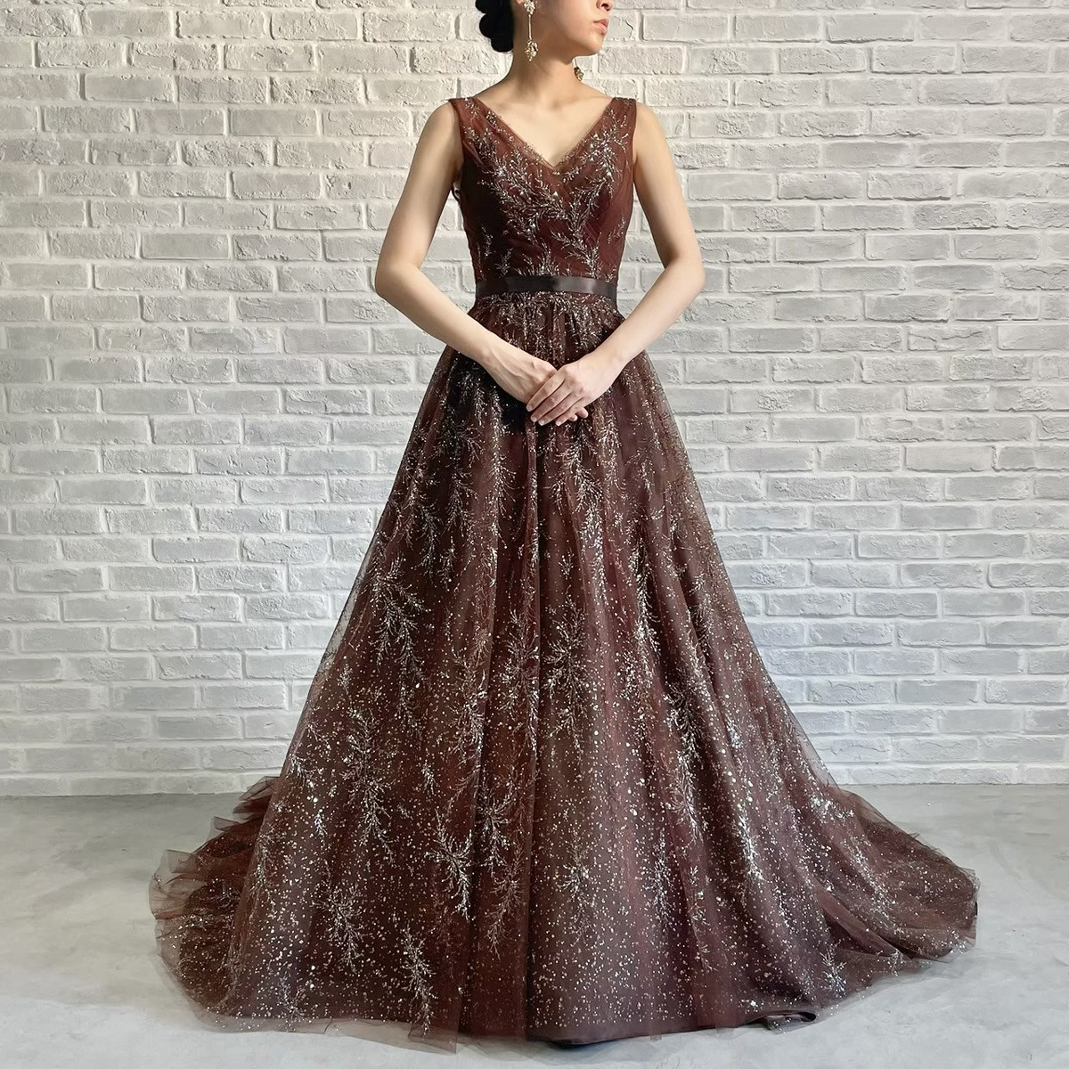 〈Graceful〉Mahogany Brown Vega☆ﾘﾎﾞﾝ