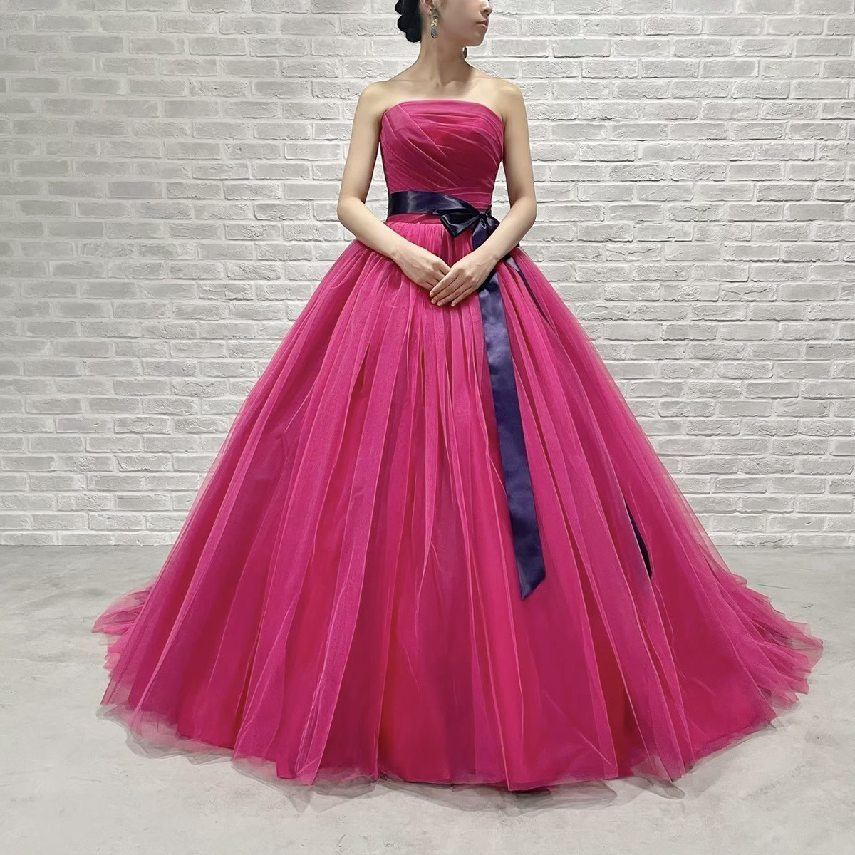 〈Graceful〉Magenta Chloe☆ﾘﾎﾞﾝ