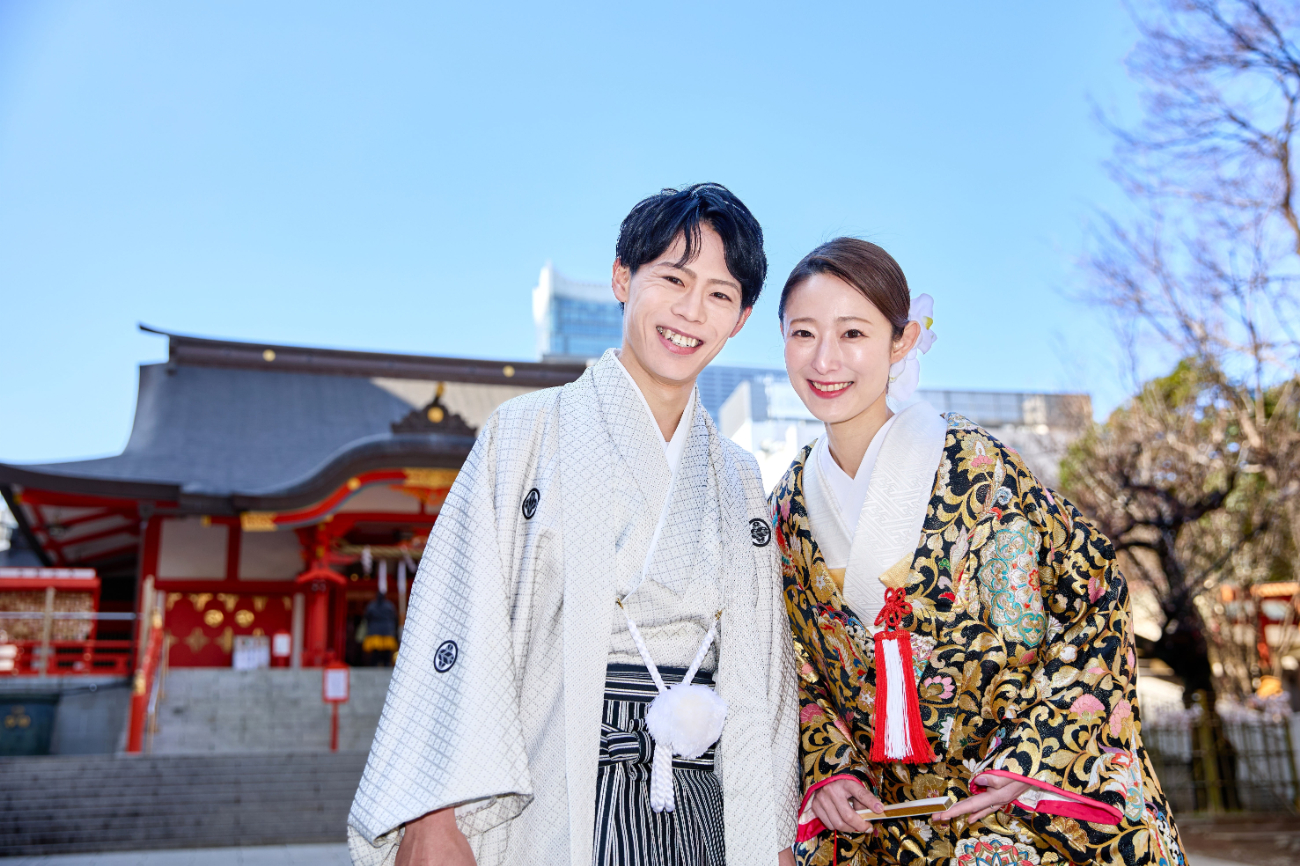 花園神社ロケーション撮影♪