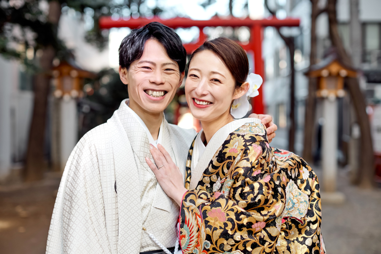 花園神社ロケーション撮影♪